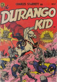 Charles Starrett as the Durango Kid (Magazine Enterprises, 1949 series)  #17 (June-July 1952)