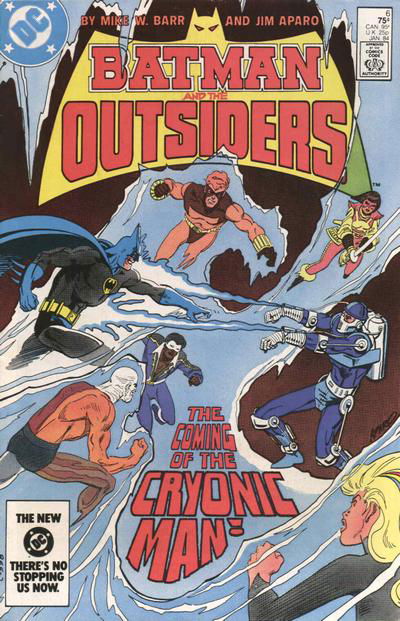 Batman and the Outsiders (DC, 1983 series) #6 January 1984