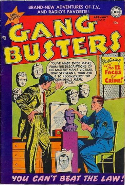 Gang Busters (DC, 1947 series) #39 April-May 1954