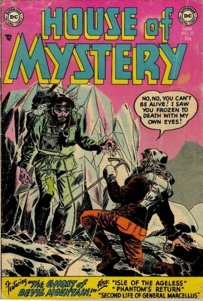 House of Mystery (DC, 1951 series) #22 (January 1954)