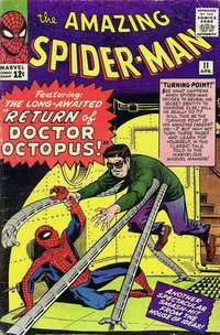 The Amazing Spider-Man (Marvel, 1963 series)  #11 (April 1964) — The Long-Awaited Return of Doctor Octopus!