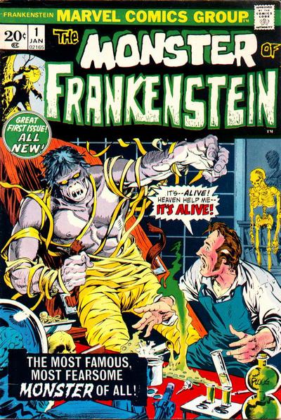 Frankenstein (Marvel, 1973 series) #1 (January 1973)