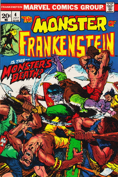 Frankenstein  #4 (July 1973)