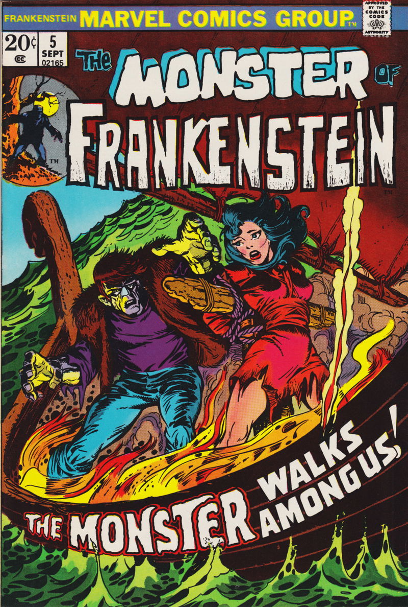 Frankenstein (Marvel, 1973 series) #5 (September 1973)