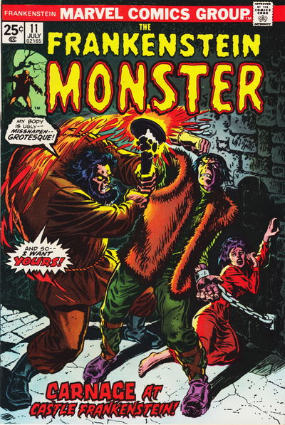 Frankenstein (Marvel, 1973 series) #11 (July 1974)