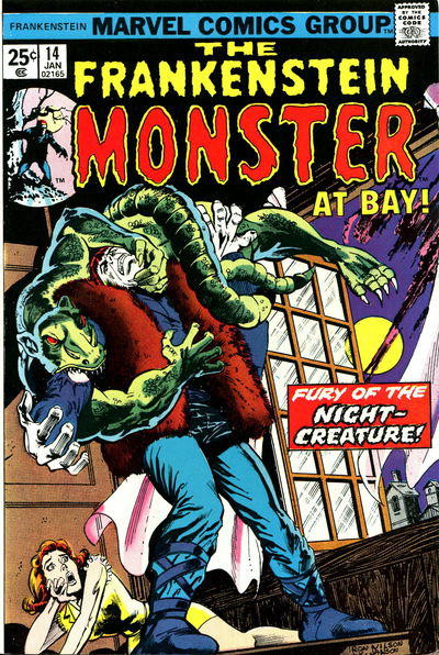 Frankenstein (Marvel, 1973 series) #14 (January 1975)