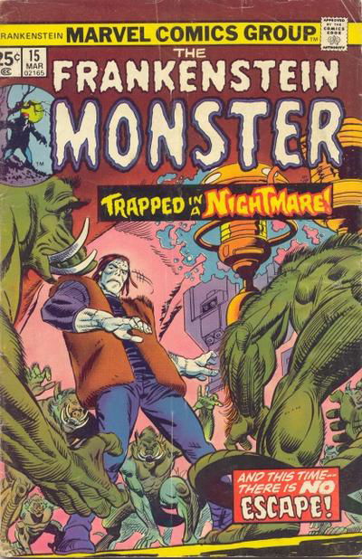 Frankenstein (Marvel, 1973 series) #15 (March 1975)