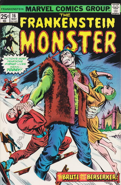 Frankenstein (Marvel, 1973 series) #16 (May 1975)