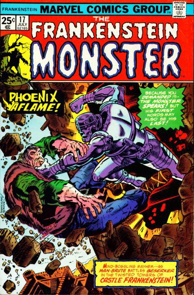 Frankenstein (Marvel, 1973 series) #17 (July 1975)