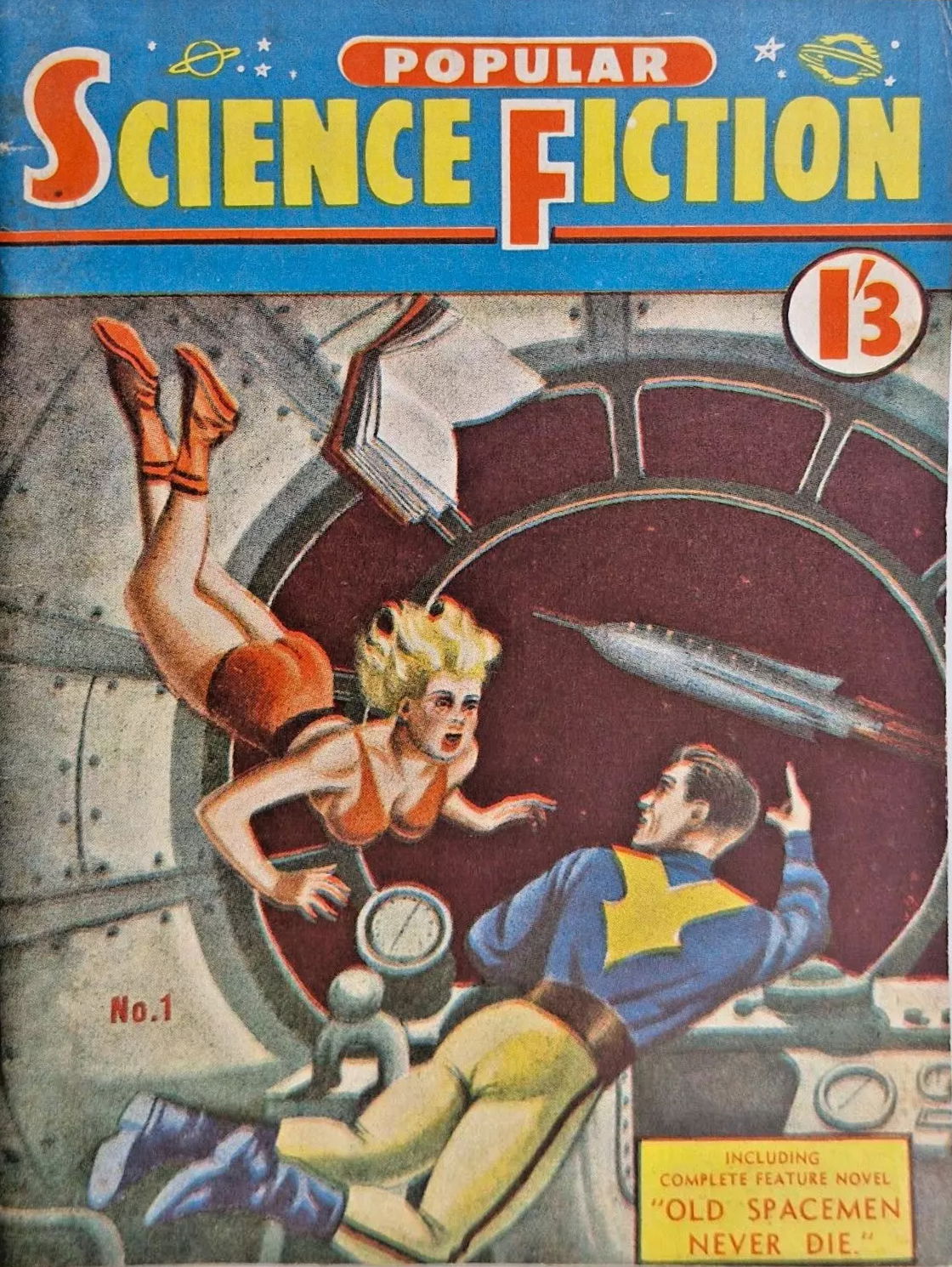 Popular Science Fiction (Blue Diamond, 1953 series) v1#1 ([July 1953])