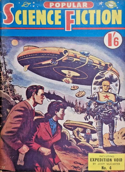 Popular Science Fiction (Blue Diamond, 1953 series) #4 [July 1954]