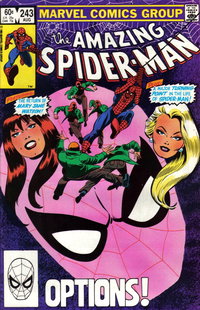 The Amazing Spider-Man (Marvel, 1963 series)  #243 (August 1983) — Options!