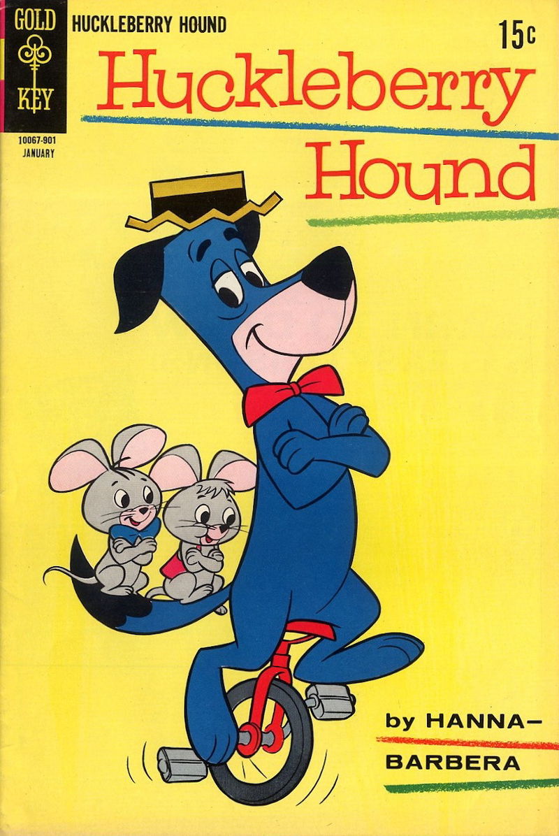 Huckleberry Hound (Western, 1962 series) #36 (January 1969)