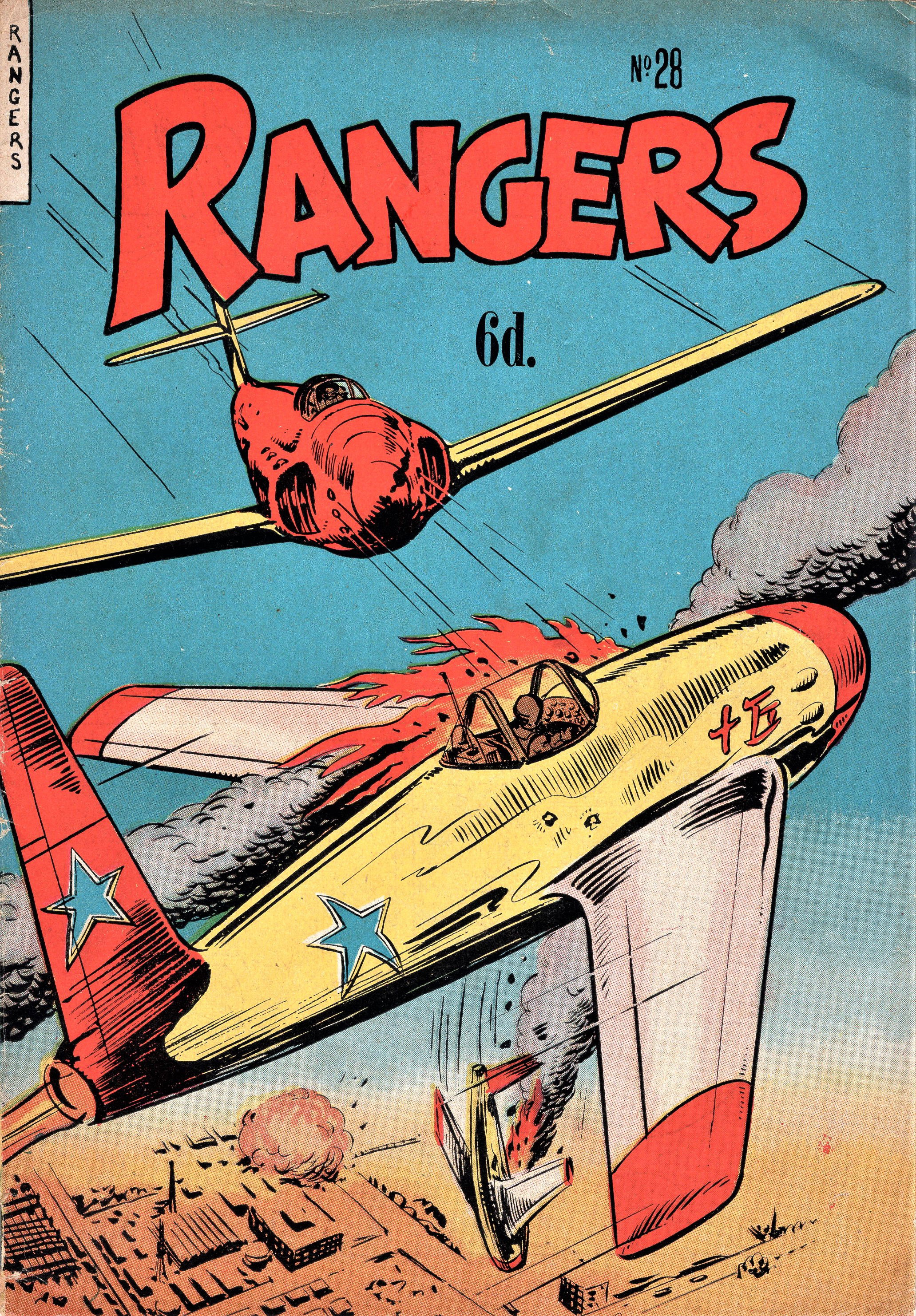 Rangers Comics (HJ Edwards, 1952 series) #28 ([March 1953?])