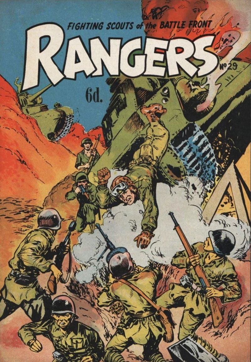 Rangers Comics (HJ Edwards, 1952 series) #29 ([April 1953?])