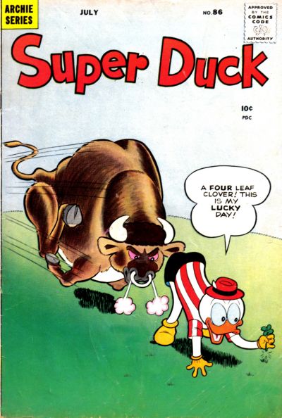 Super Duck Comics  #86 (July 1959)