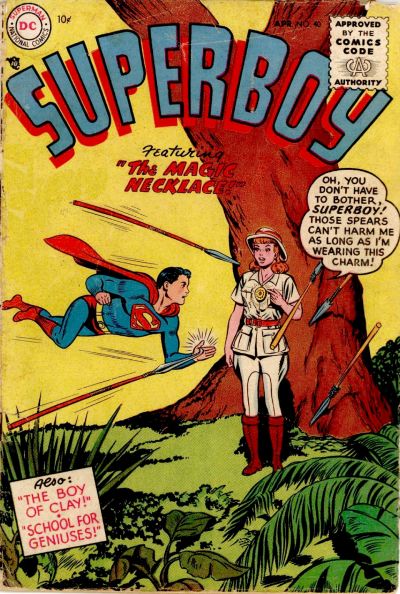 Superboy (DC, 1949 series) #40 (April 1955)