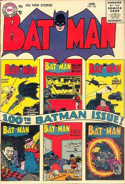 Batman  #100 (June 1956)