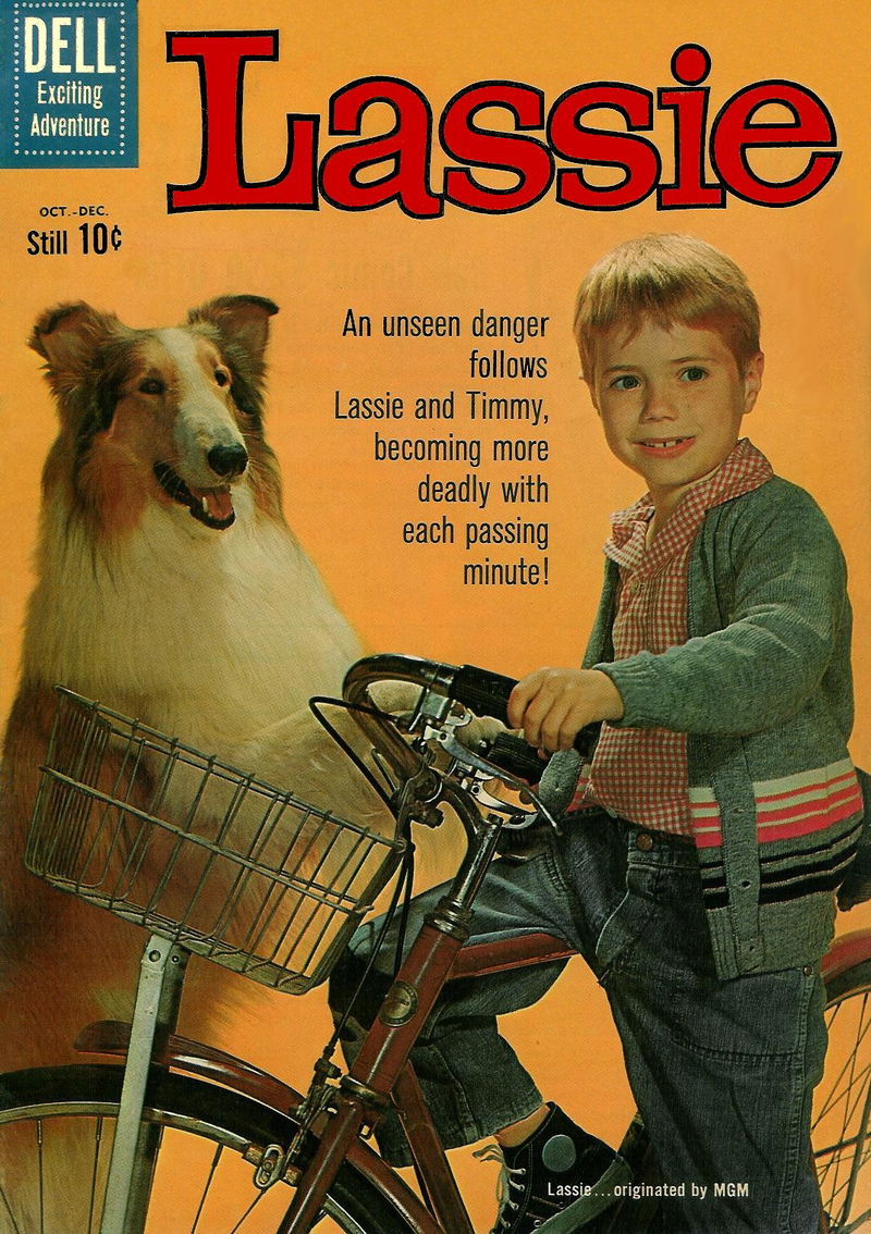 Lassie (Dell, 1957? series) #51 (October-December 1960)