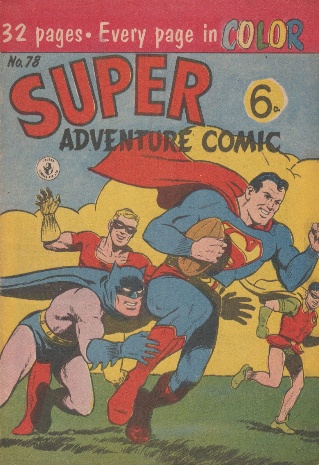 Super Adventure Comic (KGM, 1952 series) #78 ([March 1957])