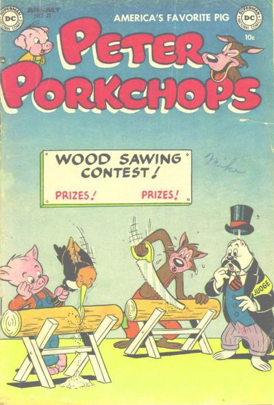 Peter Porkchops (DC, 1949 series) #22 June-July 1953