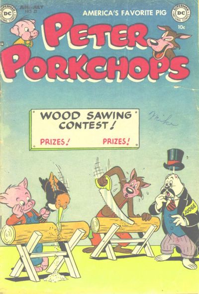 Peter Porkchops  #22 (June-July 1953)