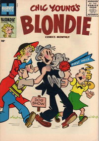 Blondie Comics Monthly (Harvey, 1950 series)  #97 (December 1956)