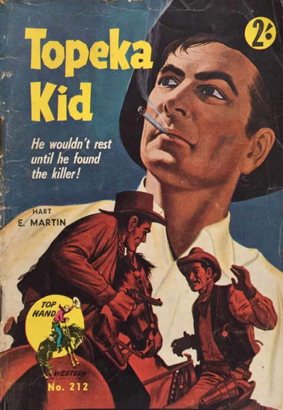 Top Hand Western (Cleveland, 1960? series) #212 — Topeka Kid [1960?]