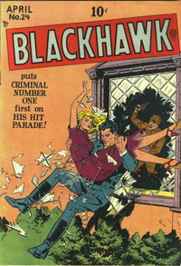 Blackhawk (Quality, 1944 series)  #24 (April 1949)