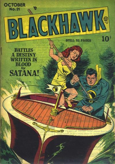 Blackhawk (Quality, 1944 series) #21 (October 1948)