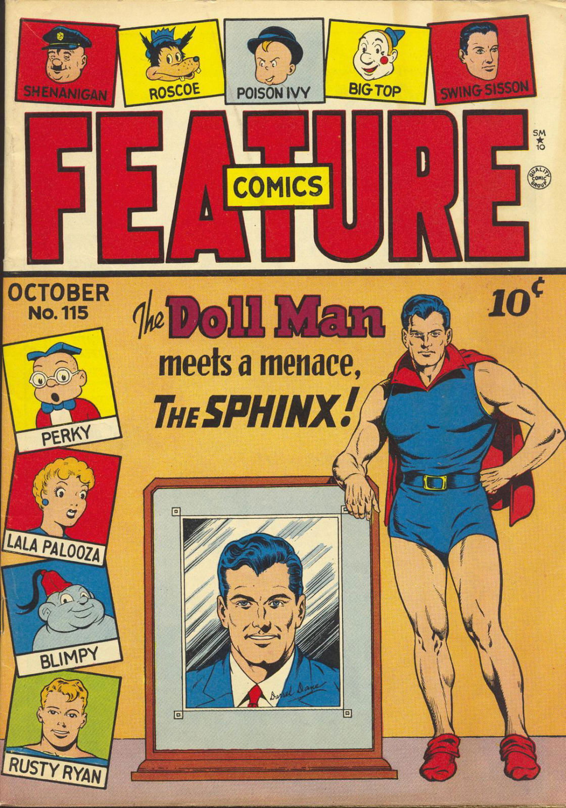 Feature Comics (Quality, 1939 series) #115 (October 1947)