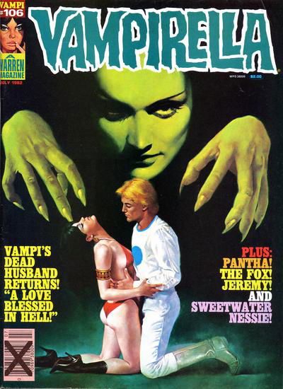 Vampirella (Warren, 1969 series) #106 July 1982