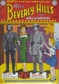 Miss Beverly Hills of Hollywood (DC, 1949 series)  #3 (July-August 1949)