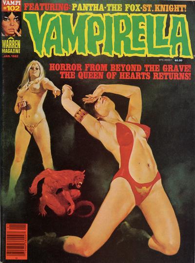 Vampirella (Warren, 1969 series) #102 (January 1982)