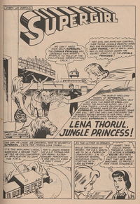 Superman Presents Supergirl Comic (KG Murray, 1973 series) #12 — Lena Thorul, Jungle Princess