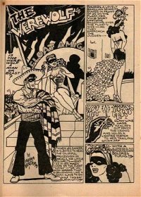 Dandy Comics (Frank Johnson, 1947?)  — The "Werewolf" (page 1)