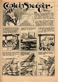 Dandy Comics (Frank Johnson, 1947?)  — Captain Spadger (page 1)