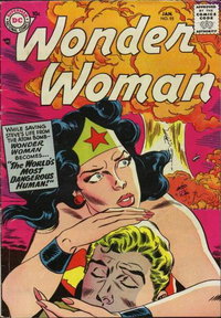 Wonder Woman (DC, 1942 series)  #95 (January 1958) — Untitled [The World's Most Dangerous Human!]