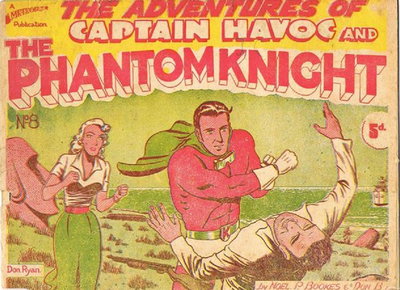The Adventures of Captain Havoc and the Phantom Knight  #8 ([February 1950?])