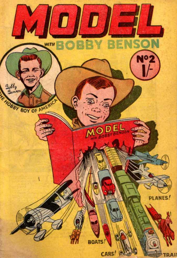 Model with Bobby Benson (Calvert, 1957? series) #2 ([1957?])