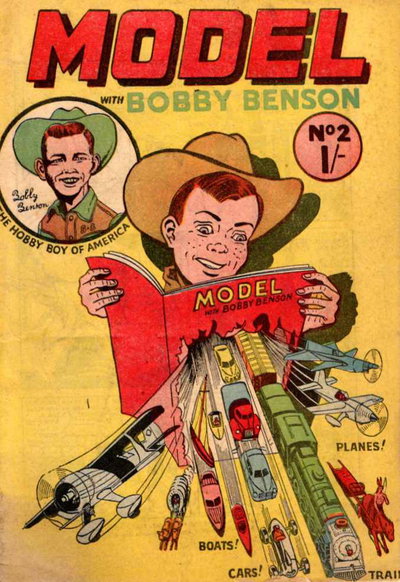 Model with Bobby Benson  #2 ([1957?])