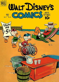 Walt Disney's Comics and Stories (Dell, 1940 series)  v9#10 (106) (July 1949)