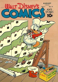 Walt Disney's Comics and Stories (Dell, 1940 series)  v7#11 (83) (August 1947)