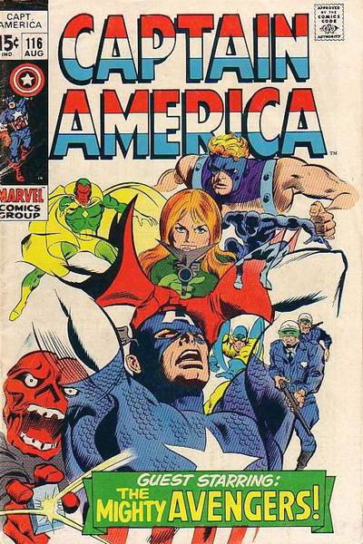 Captain America (Marvel, 1968 series) #116 August 1969