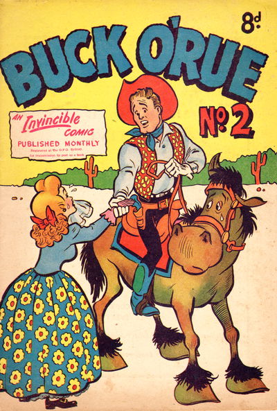 Buck O'Rue (Invincible, 1953? series) #2 ([July 1953])