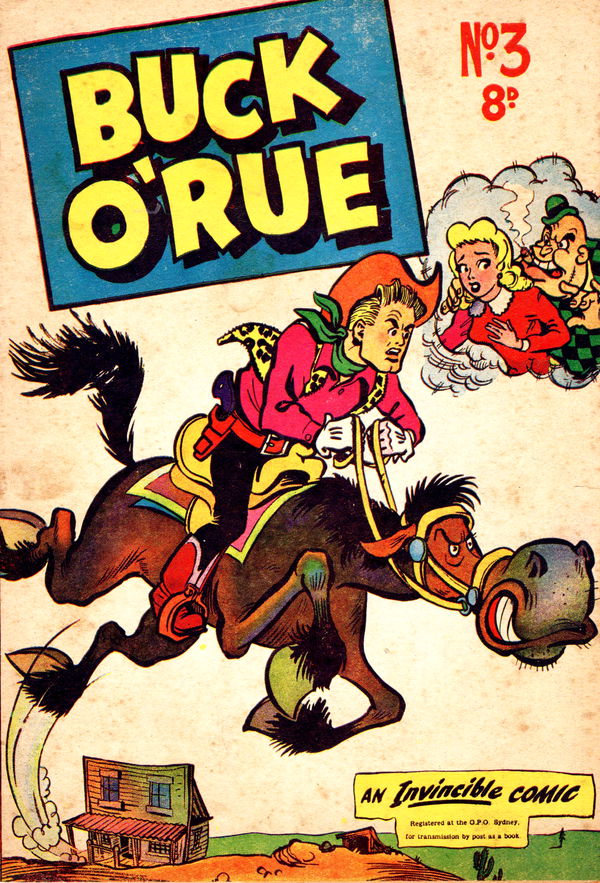 Buck O'Rue (Invincible, 1953? series) #3 ([October 1953?])