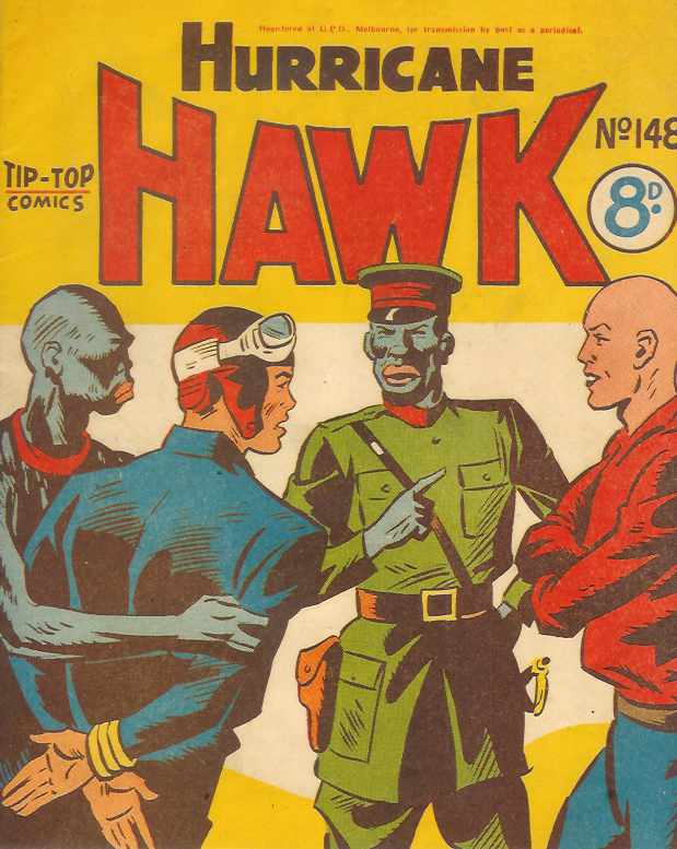 Hurricane Hawk (Southdown Press, 1947 series) #148 ([November 1951?])