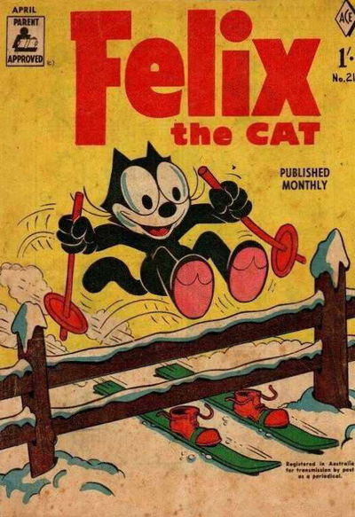 Felix the Cat (Junior Readers, 1956 series) #21 April 1958