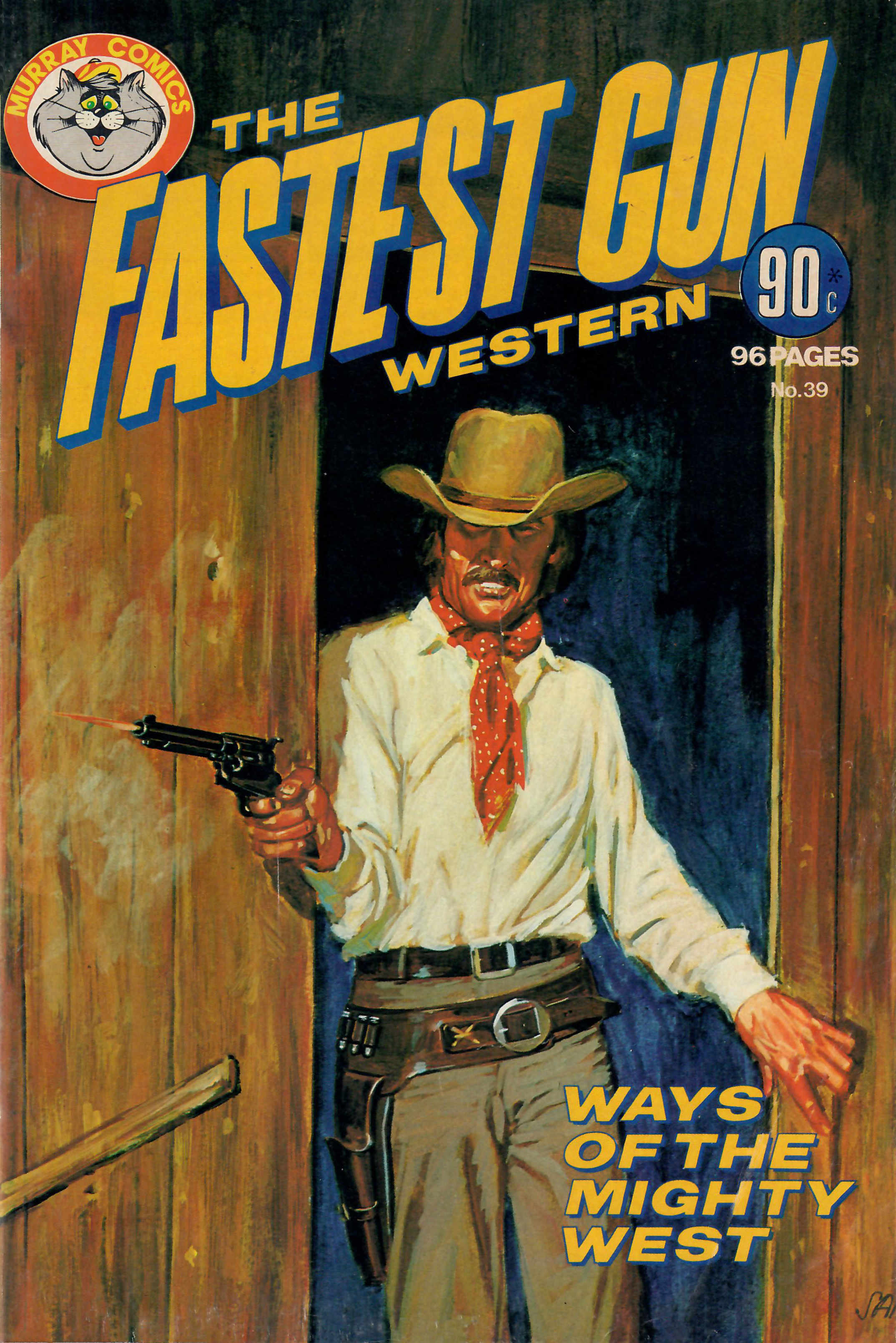 The Fastest Gun Western (Murray, 1977 series) #39 ([April 1980?])