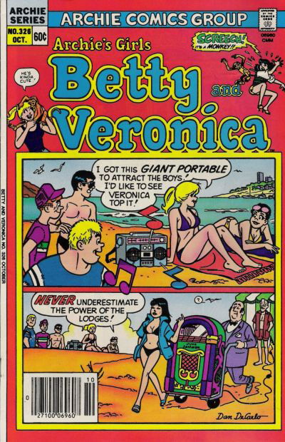 Archie's Girls Betty and Veronica (Archie, 1950 series) #326 October 1983